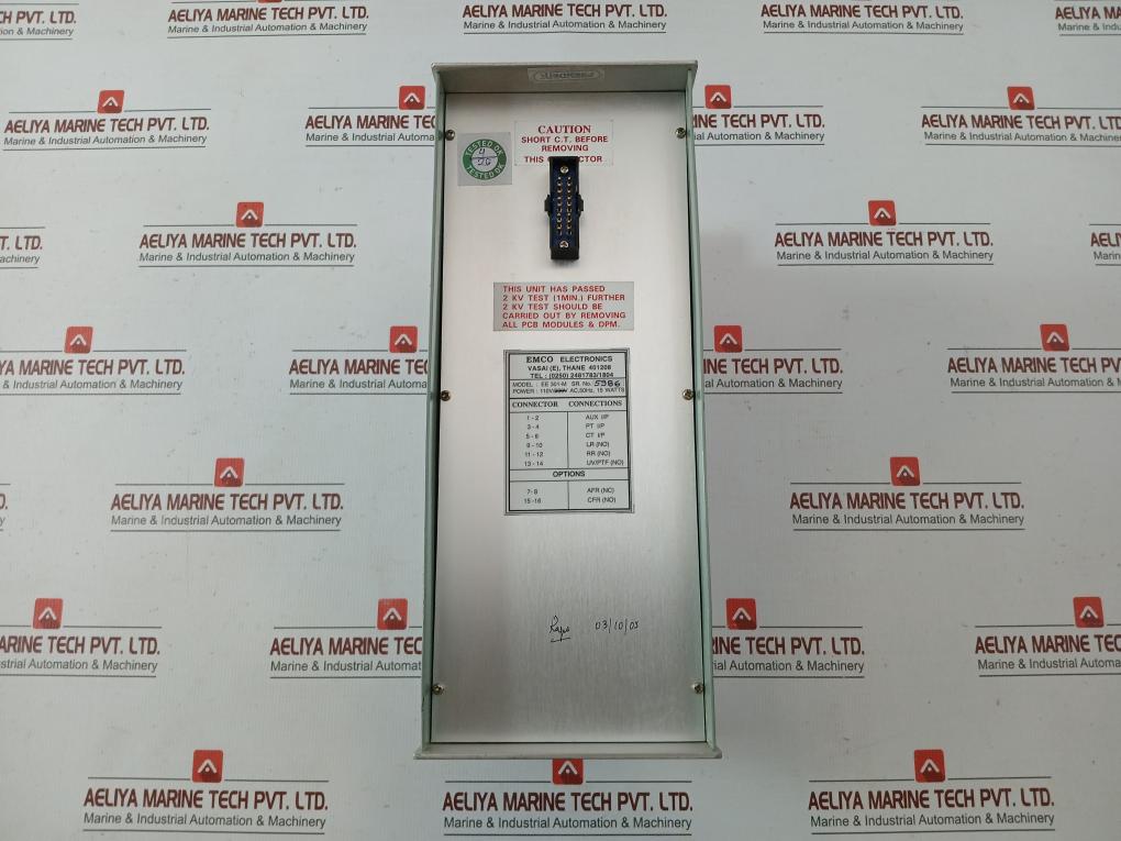 Emco Electronics Voltage Regulating Relay With Ldc Ee 301-m