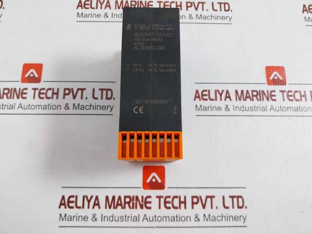 Emergency Stop Module Ac 230V 50/60Hz Dold Bd5987.02/001