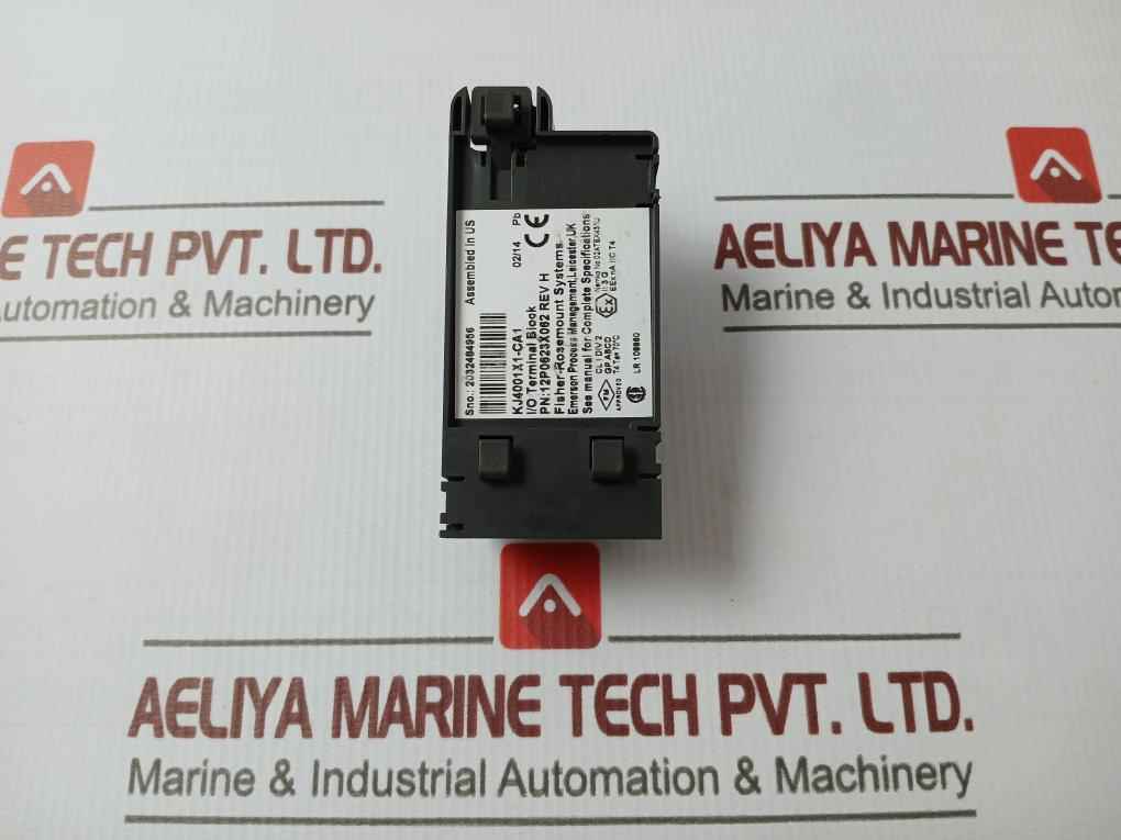 Emerson 12p0623x062 I/o Terminal Block