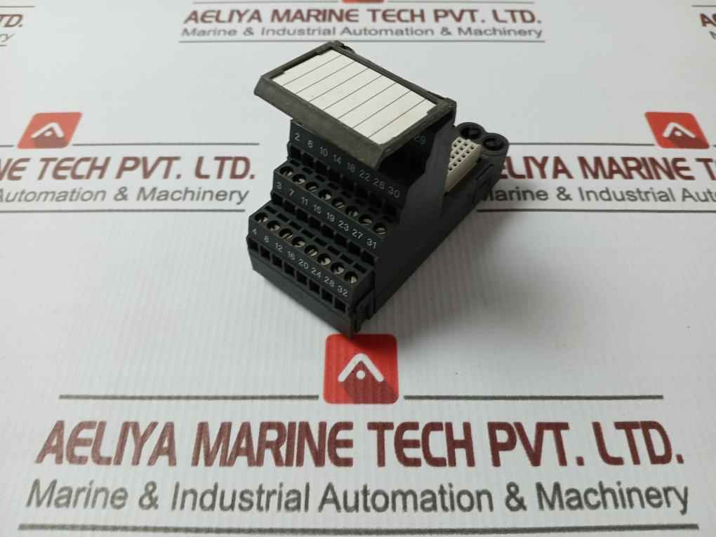 Emerson 12p1902x042 32-channel Terminal Block Rev H Kj4001x1-cj1