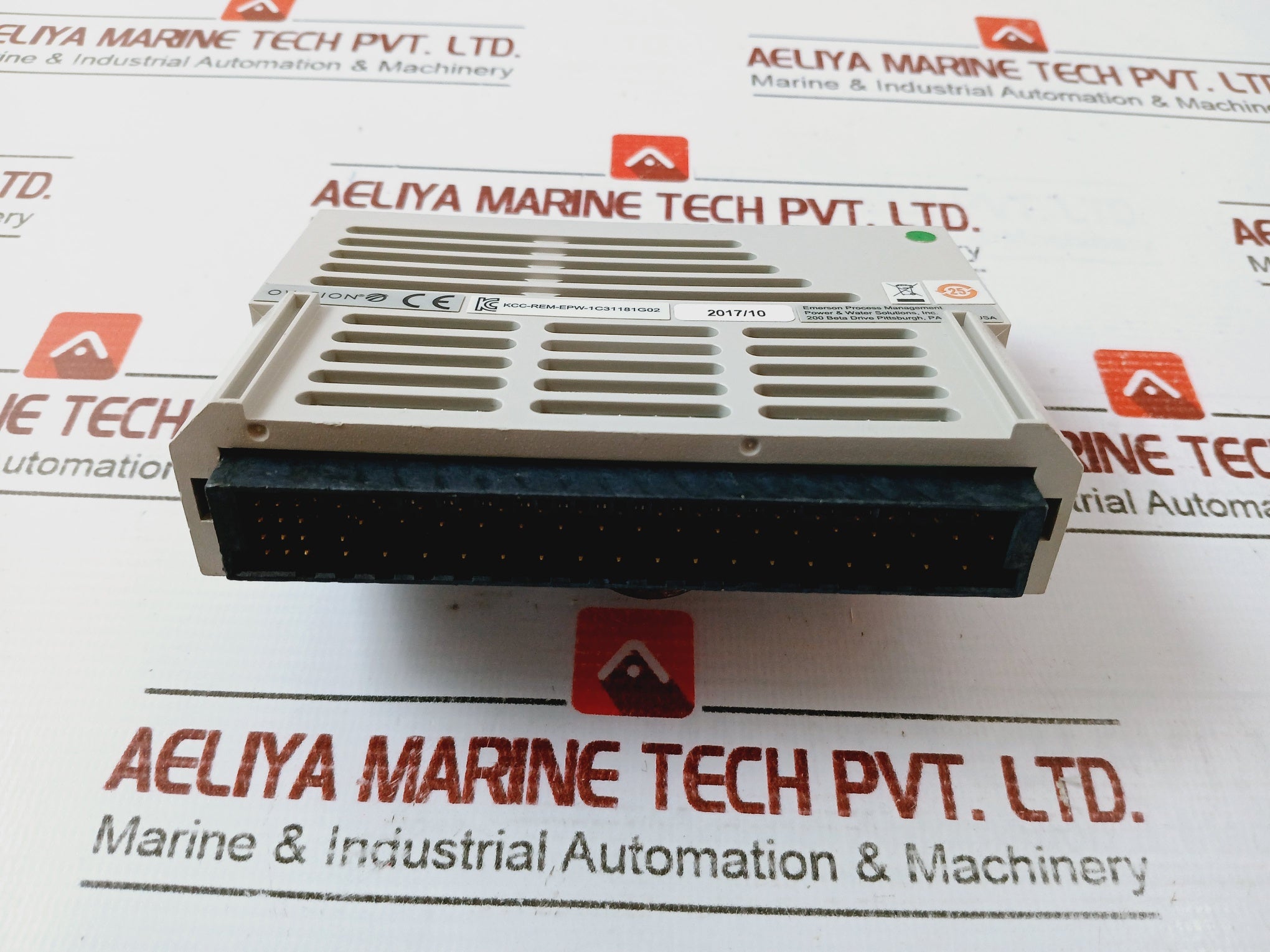 Emerson 1C31181G02 Media Attachment Unit Rev 05 14 94V0 3A99180A02 Tmn026228