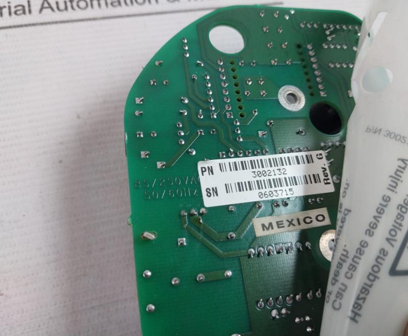 Emerson 3002132 Power Ac Board For Rft9739 3002183 Rev: A 85/250Vac 50/60Hz