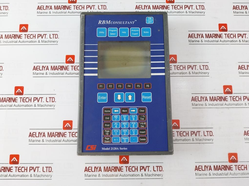 Emerson Csi 2120-1 Computational System Machinery Analyzer Rev. 1