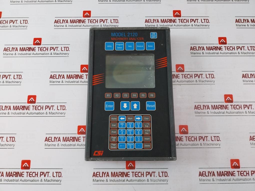 Emerson CSI 2120-2 Machinery Analyzer REV. 8 4MB