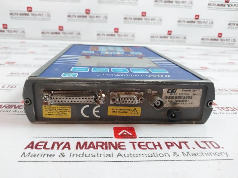 Emerson Csi B2120a1 2120a Series Machinery Analyzer Rev 2