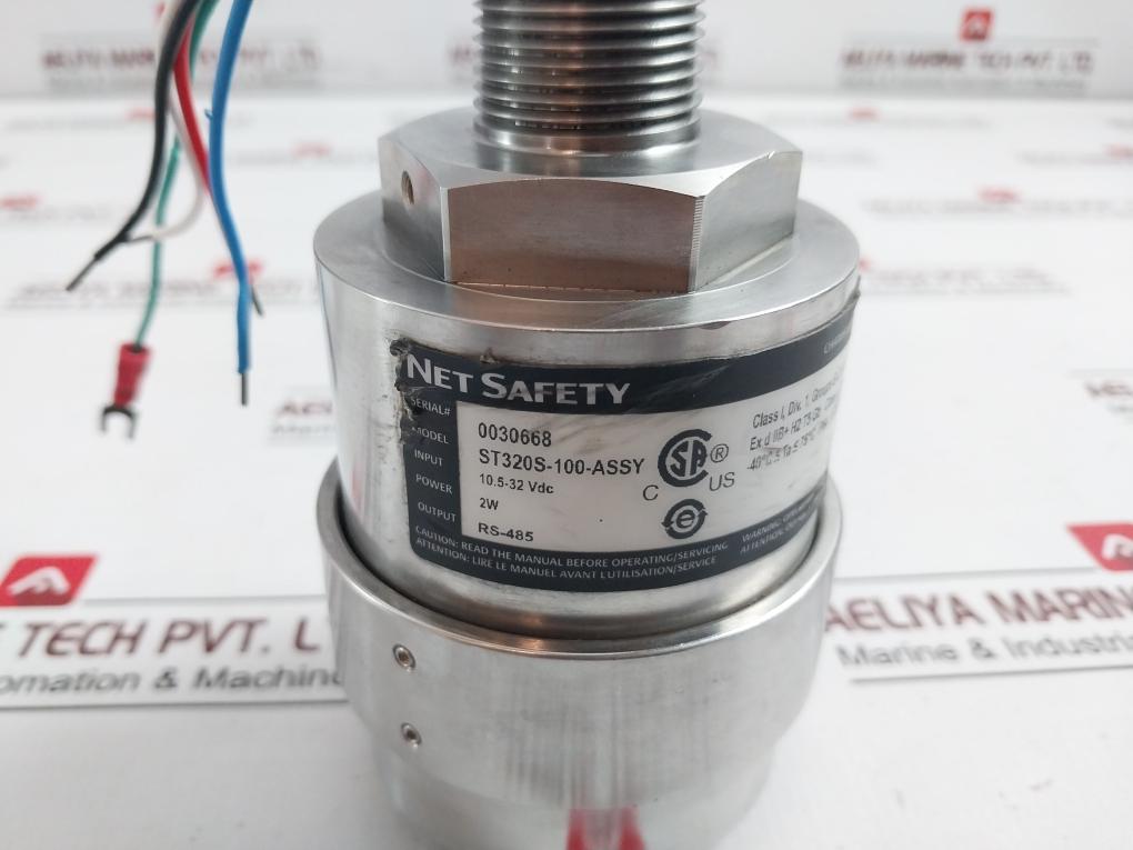 Emerson St320S-100-assy Electrochemical Sensor Net Safety 10.5-32 Vdc Ip64 2W