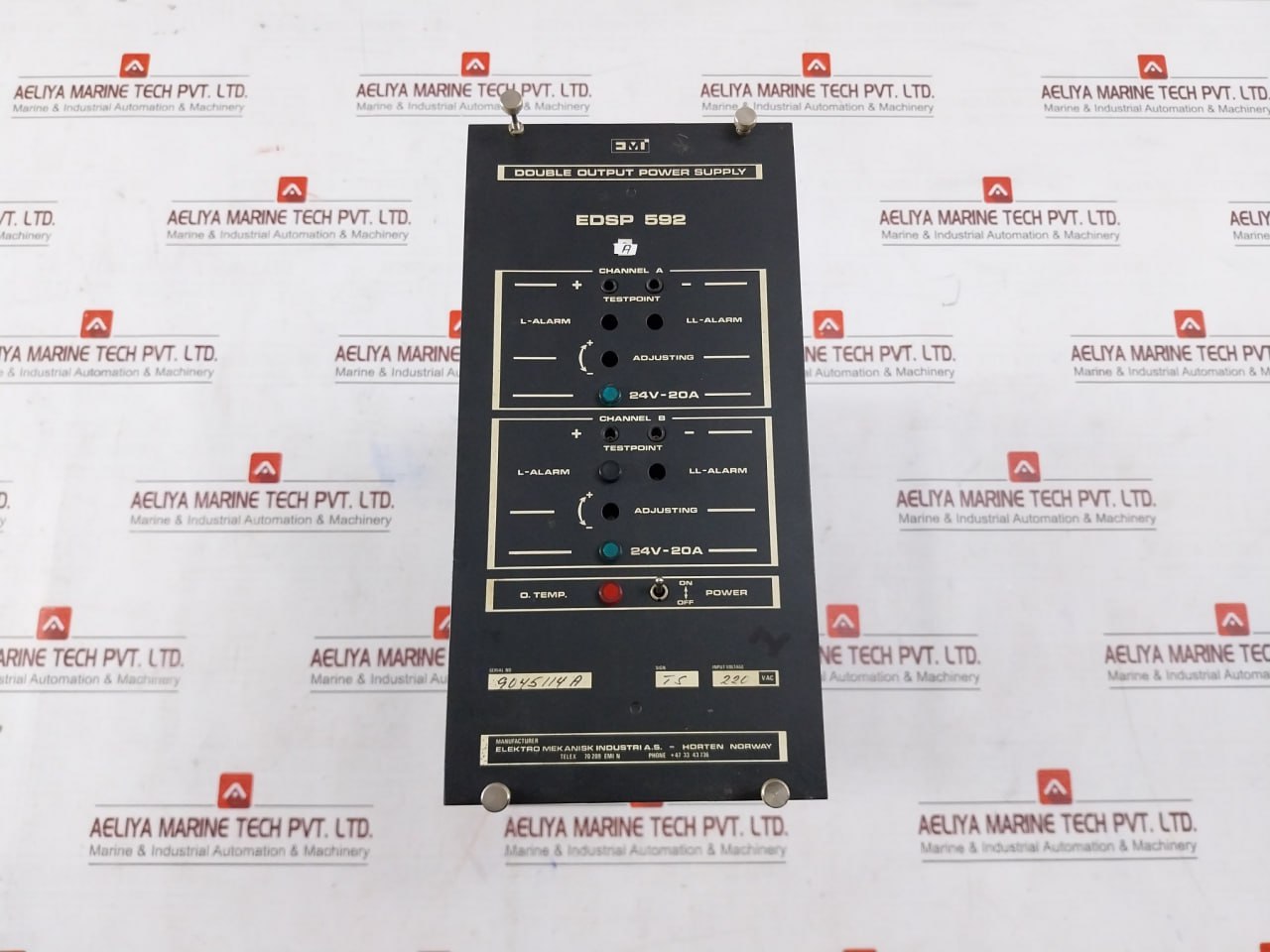 Emi Edsp 592 Double Output Power Supply 220Vac