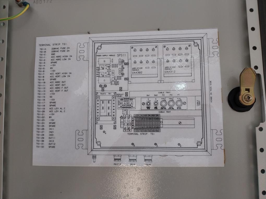 Emri Cxc10 Accelerometer Amplifier & Supply Box 1-20Hz 220 Volt