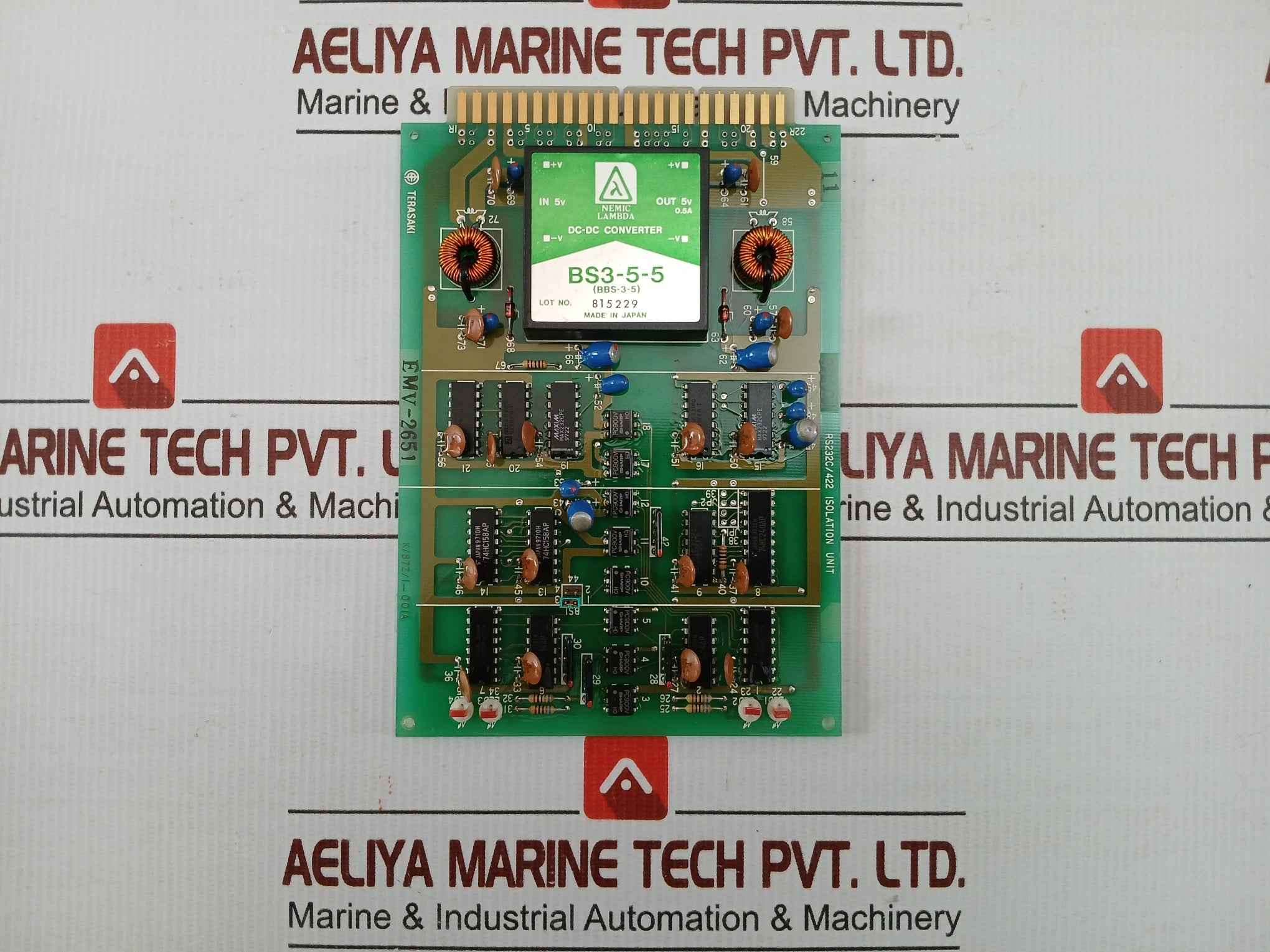 Emv-2651 Terasaki K/87Z/1-001A Isolation Unit Communication Module