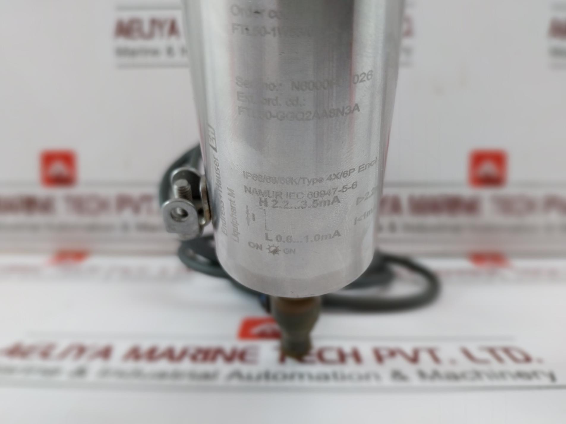 Endress+Hauser Ftl50-ggq2Aa8N3A Liquiphant M Vibronic Point Level Detector 2M