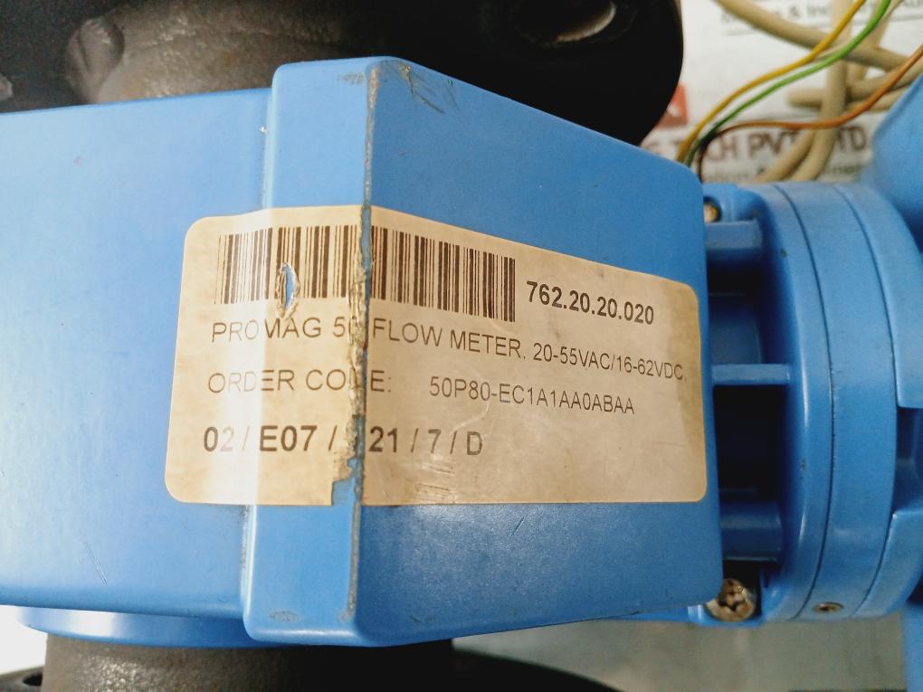 Endress+Hauser Promag 50 Electromagnetic Flowmeter 50P80-ec1A1Aa0Abaa 20-55Vac