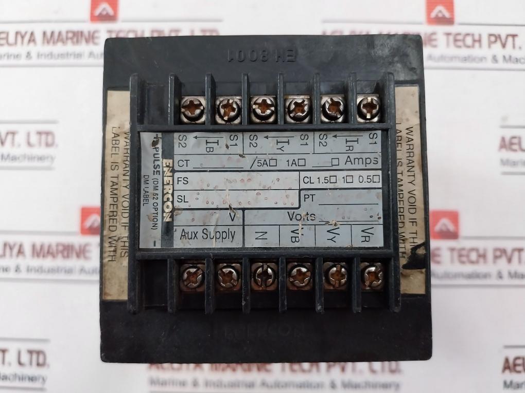 Enercon Dm 5241 Mwh Digital Panel Meter 50…60 Hz