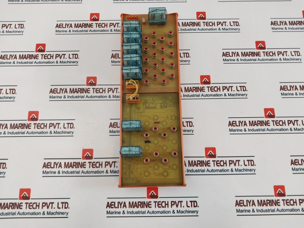 Entrelec 44.52, Ent. Mute #3 Relay Module Pcb