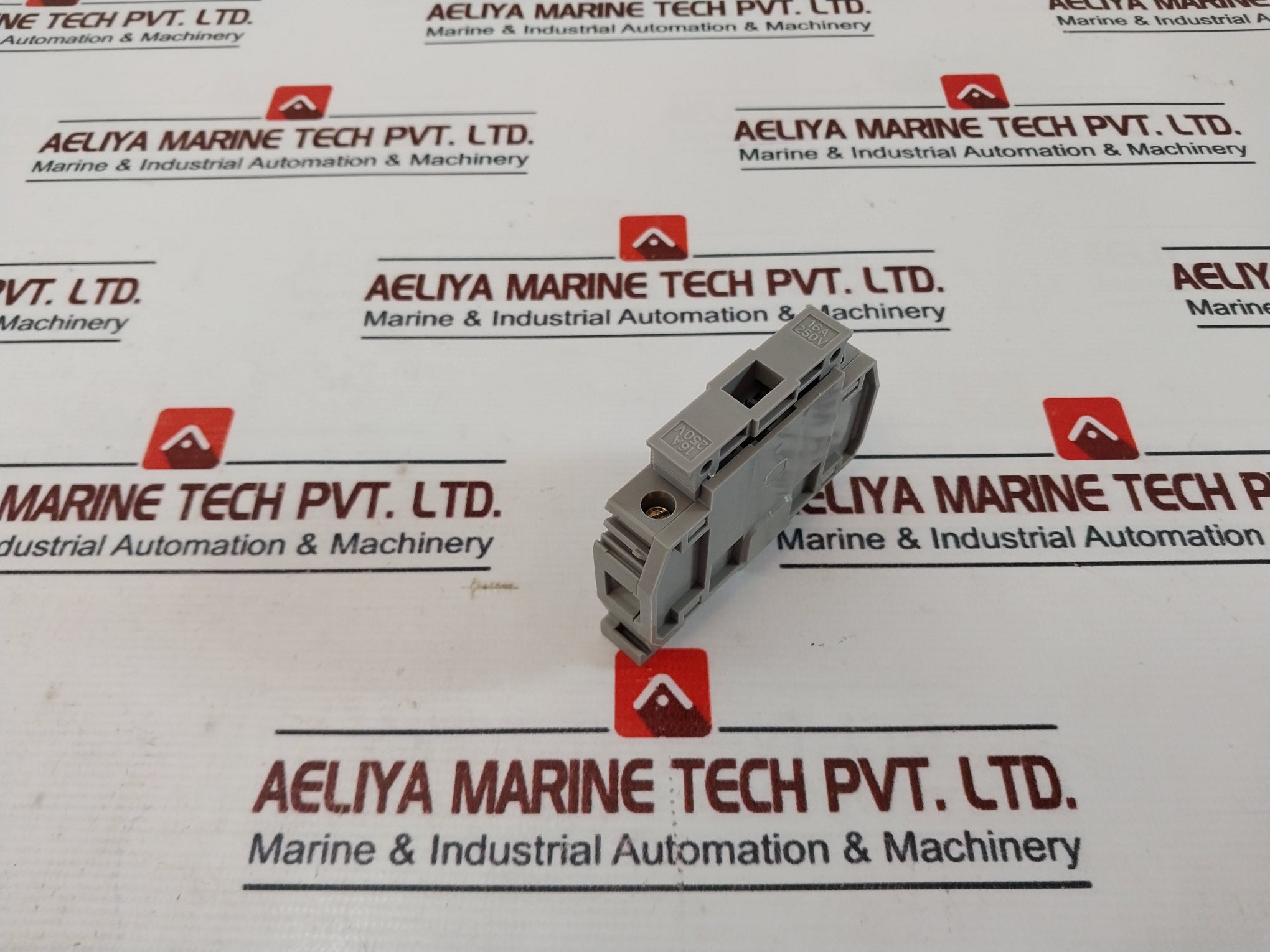 Lot of 4X Entrelec 16A 250V Terminal Block