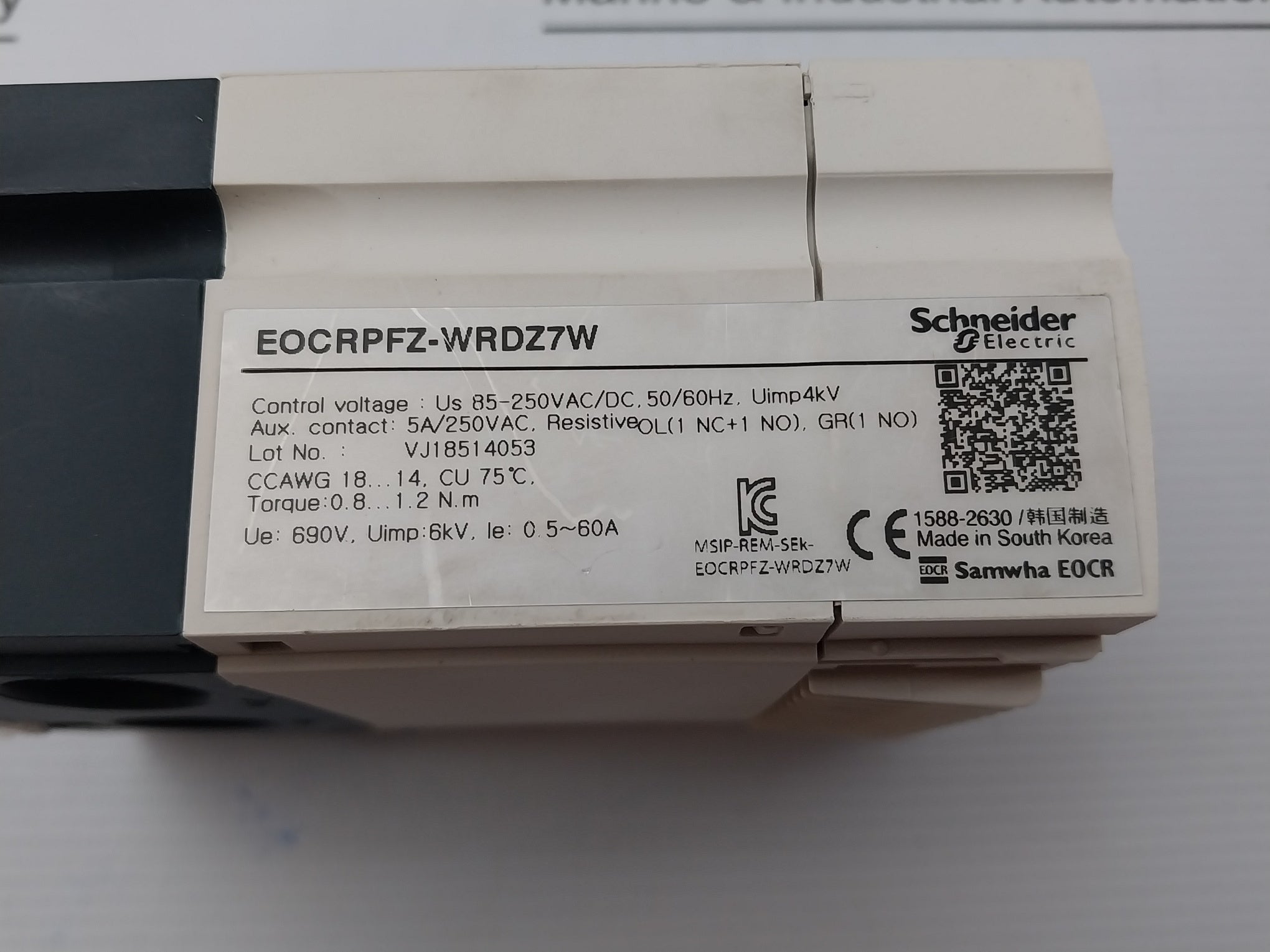 Eocrpfz-Wrdz7w-Electronic-Overcurrent-Relay-By-Schneider-Electric-5a-250vac-8
