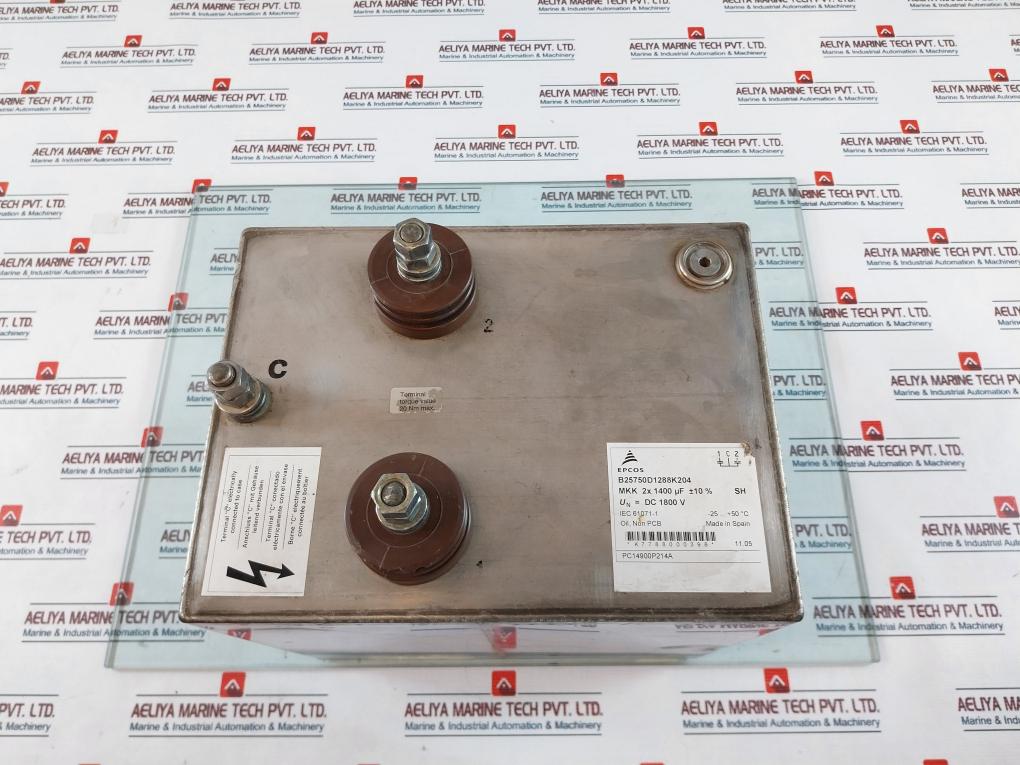 Epcos B25750D1288K204 Line Filter MKK 2X 1400 microF DC 1800V