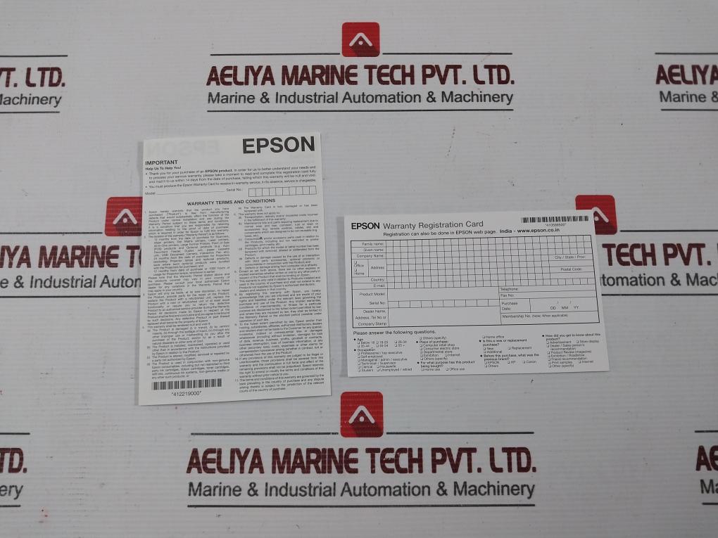 Epson P137V Dot Matrix Printer 100-240V 50-60Hz Part No: Lq-1150 Ii