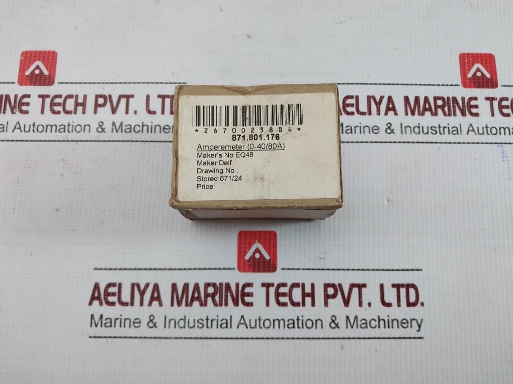 Eq48-x Analog Ammeter Deif