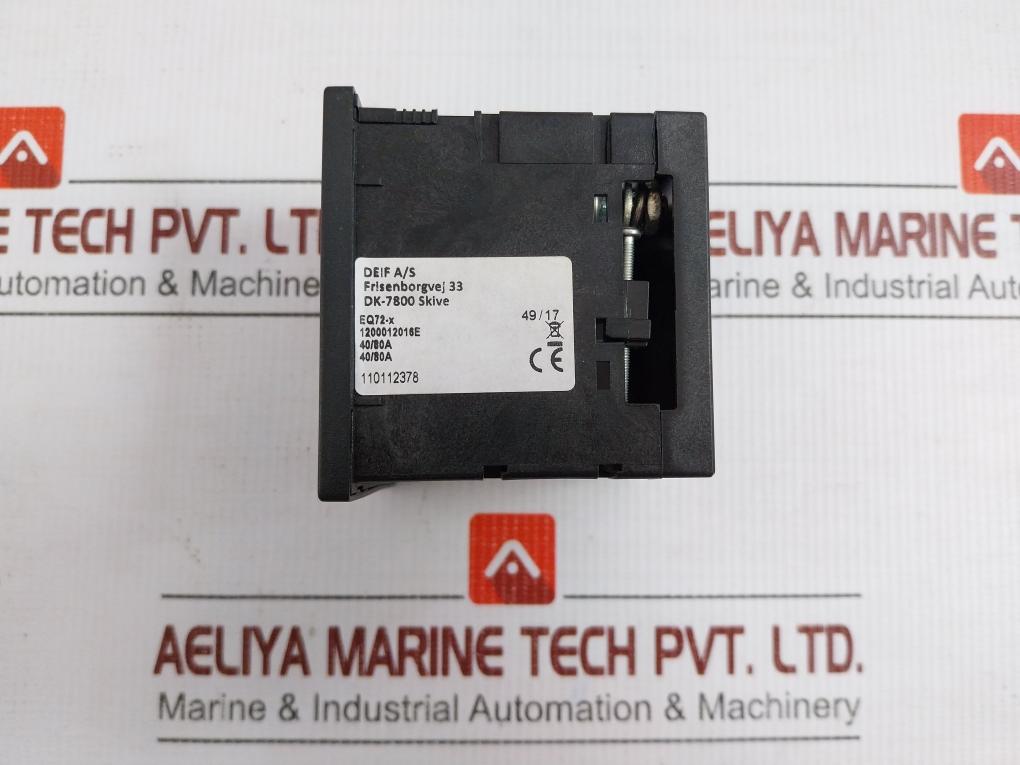 Eq72-x Moving Iron Ammeter 600V 0-80A Deif