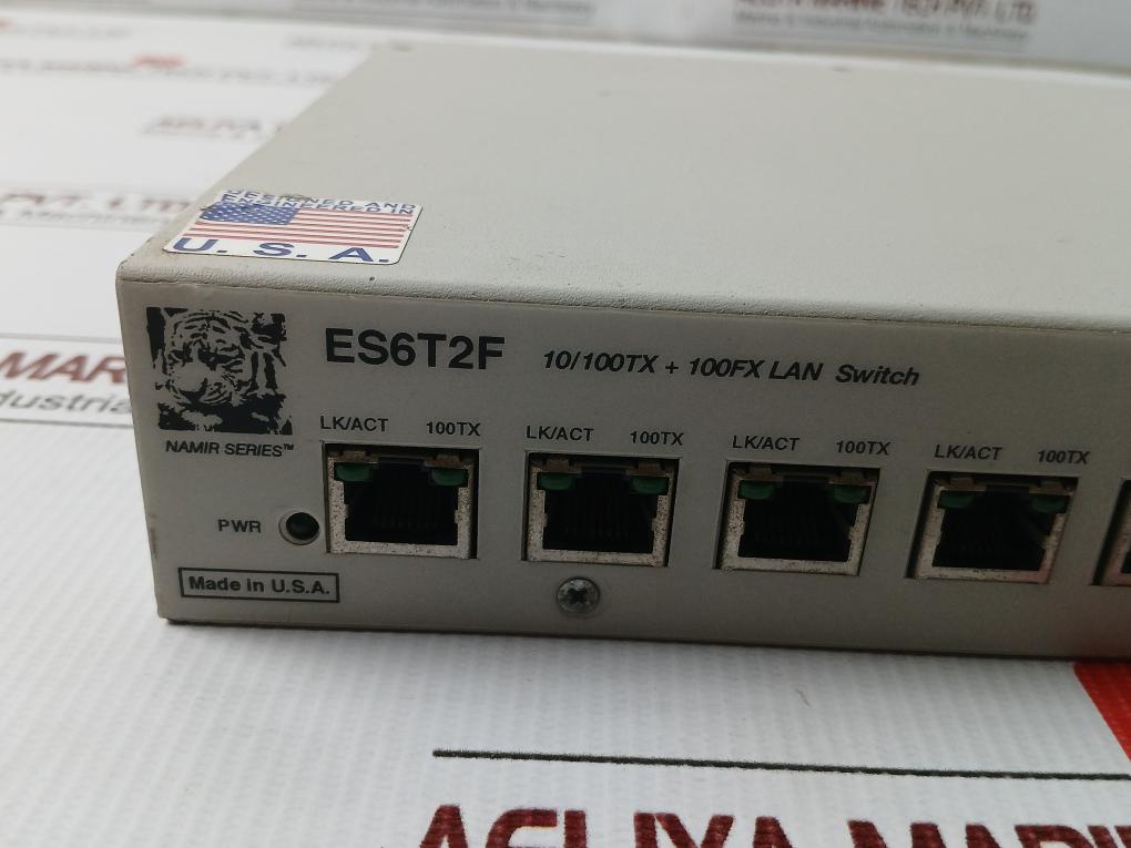 Es6T2F-st Ethercom 110-240Vac Ethernet Switch Module