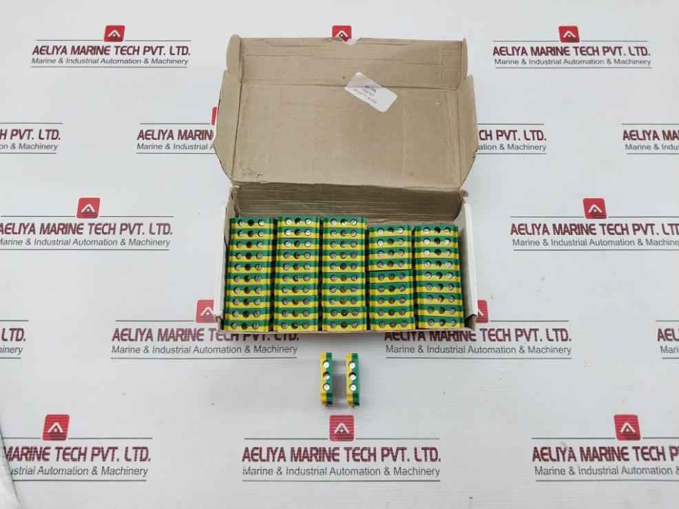 Et10 Screw Connection Terminal Block 10Mm2 Elmex Iec 60947-7-2 (1 Box = 50 Pcs)