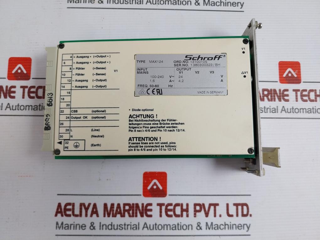 Eta-cd30-1K-v Steag Etaoptik 50/60Hz Spectrometer 110/230V