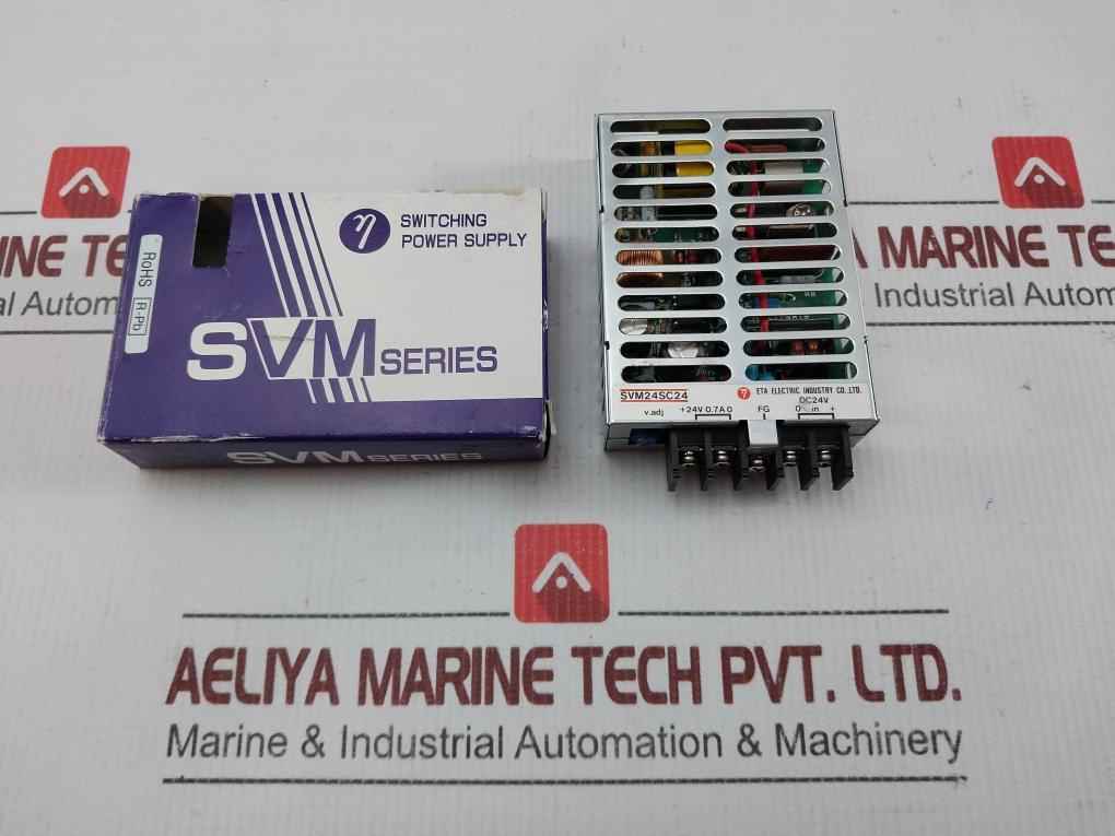 Eta Electric Switching Mode Power Supply Svm24Sc24 Dc24V