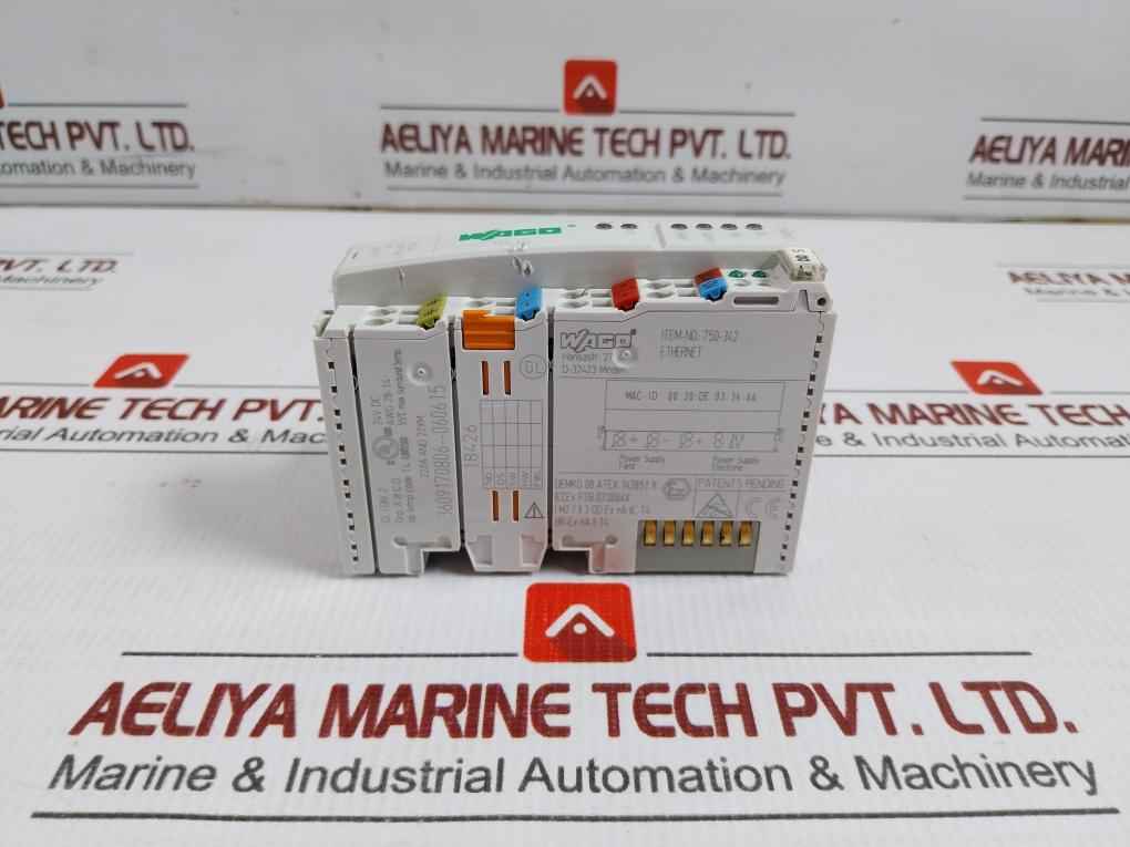Ethernet Fieldbus Controller 24V Dc Wago 750-342