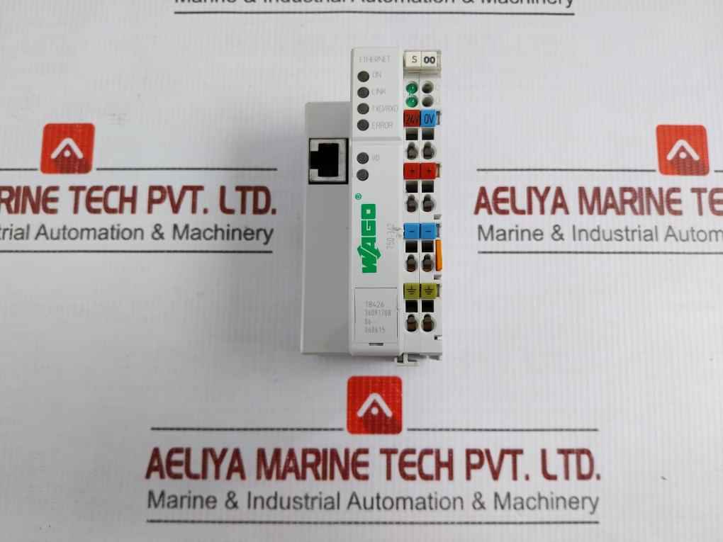 Ethernet Fieldbus Controller 24V Dc Wago 750-342