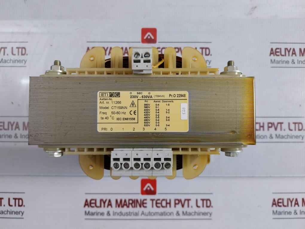Ct159Nn Transformer 230V-630Va 50-60 Hz Eti