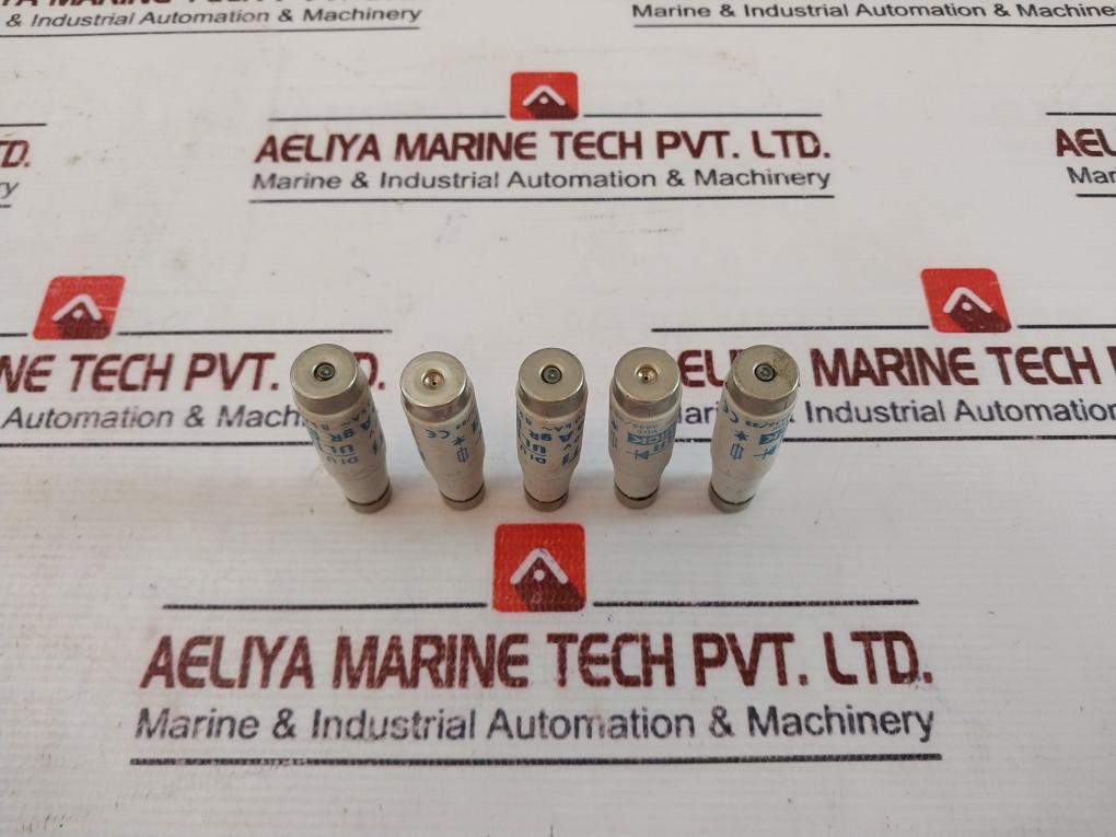 Lot of 12X ETI E-16 GR 500V 16A Bottle Fuse DI U Ultra Quick Breaking Capacity