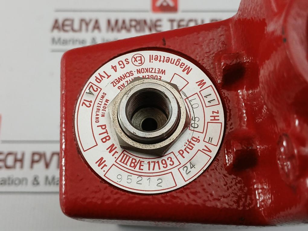 2A12 10714000 Solenoid Valve 24V Dc Eugen Seitz Ag