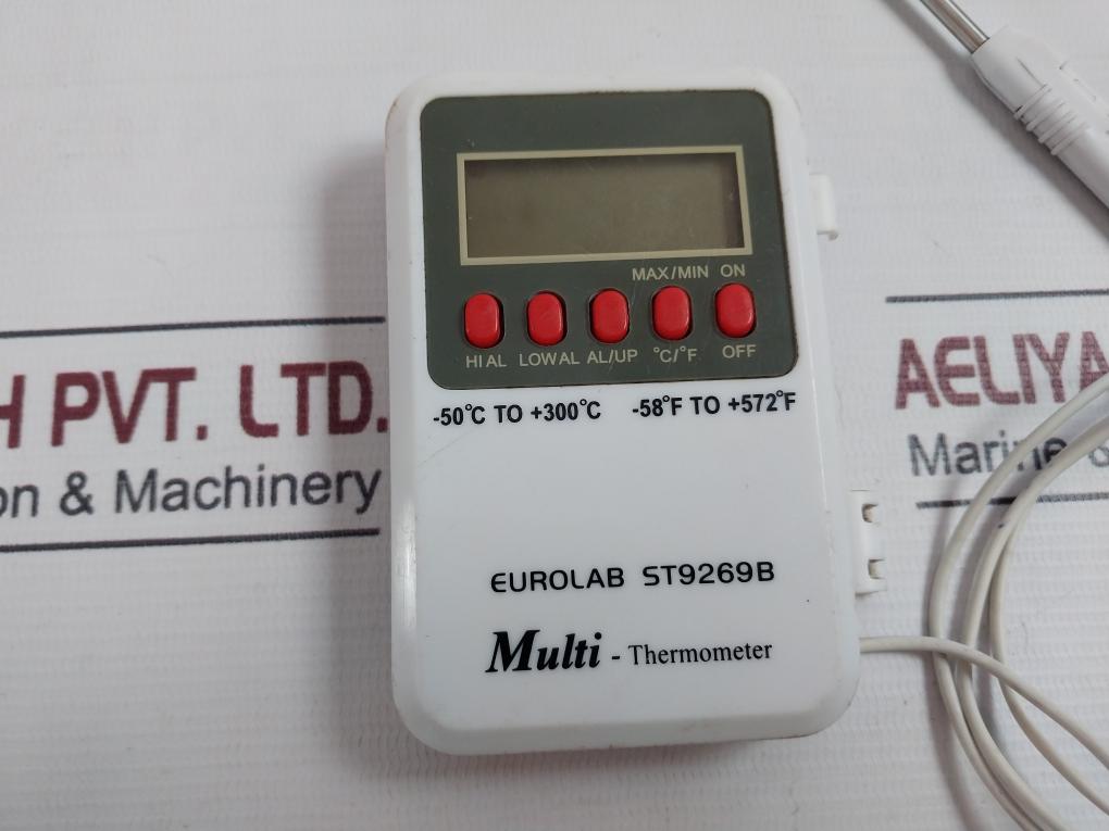 Eurolab St9269B Multi-thermometer-50°C To +300°C