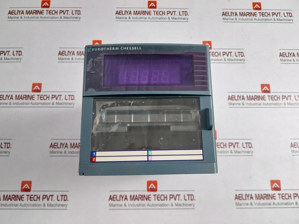 Eurotherm-Chessell-100-Vac-50-60Hz-Strip-Chart-Recorder-4102C-209351-7