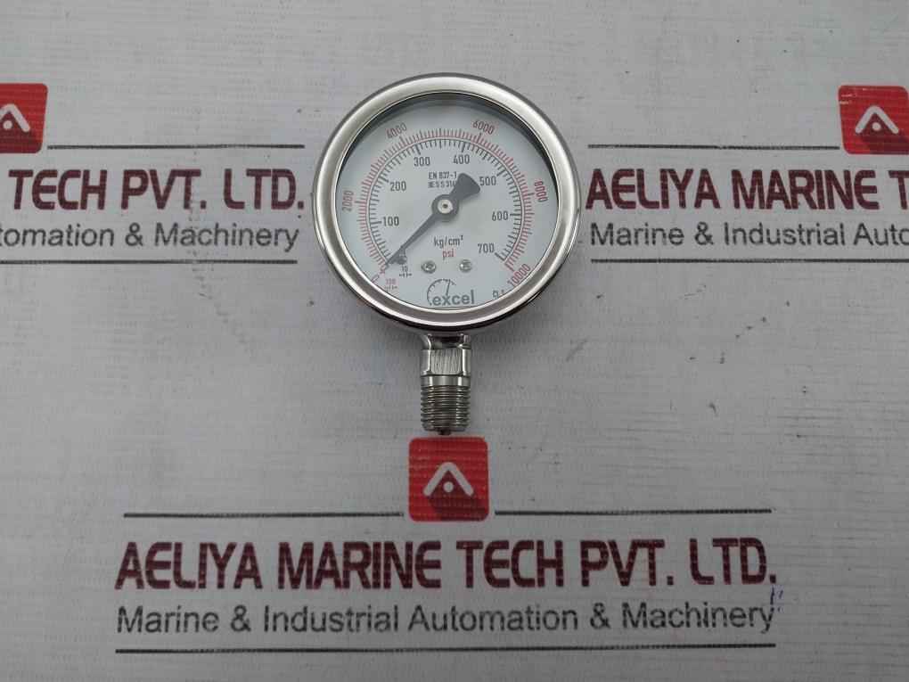 Excel En 837-1 Wpt-25-2-2Nm Digital Pressure Gauge 0-10000 Psi 63 Mm/2.5 Inch
