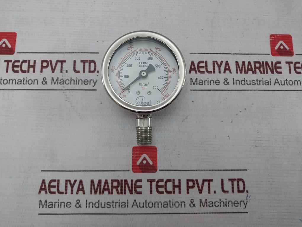 Excel Instruments Wpt-25-2-2Nm 1/4" Npt (M) Digital Pressure Gauge 63 Mm/2.5 Inc