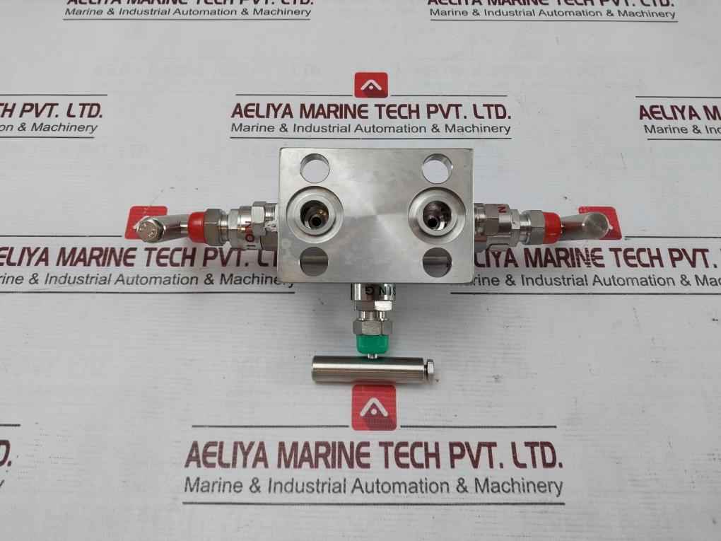 Excelock E306Dm/3Vm-t Valve Manifold 1/2"Npt X Flg.-ss316-nace 6000 Psi