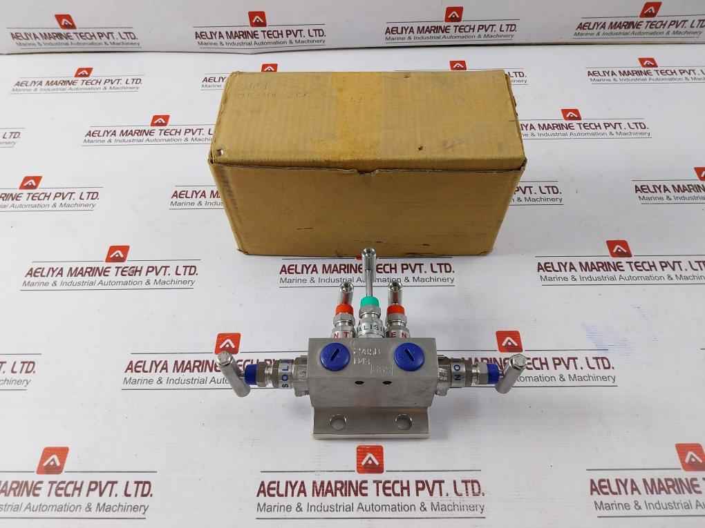 Excelock E505 Dm Valves & Manifold 1/2"Npt (F) X Flange Hydro T.Pr.6000 Psi