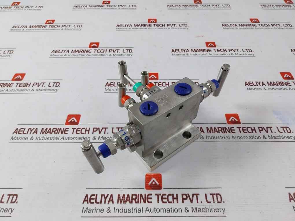Excelock E505 Dm Valves & Manifold 1/2"Npt (F) X Flange Hydro T.Pr.6000 Psi