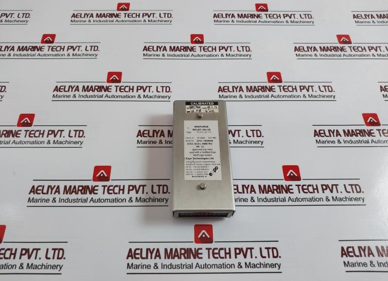 Expo Technologies Rlv25/Ss/Fs Minipurge Relief Valve New