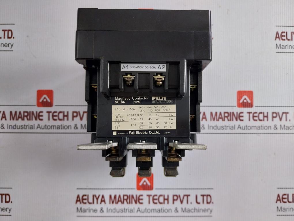 F05465615-Magnetic-Motor-Starter-By-Fuji-Electric-380-450v-50-60hz-Sc-6n-125-13