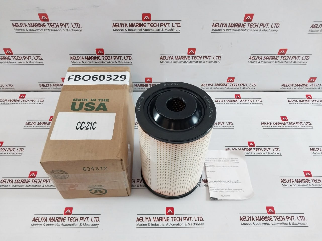 Facet Cc-21C Coalescer Separator Element Mr227263 Fbo60329