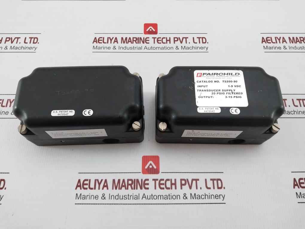 Fairchild Electro-pneumatic Pressure Transducer T5200-90