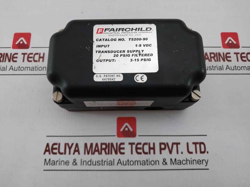 Fairchild Electro-pneumatic Pressure Transducer T5200-90