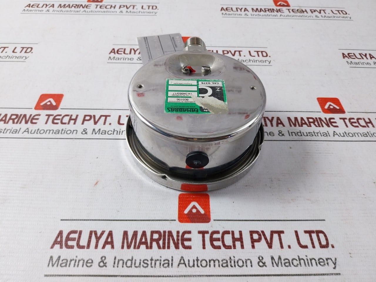 Famabras 14105-1 Pressure Gauge 0-10 Bar 232.50 4 Pol 1/2 Bsp