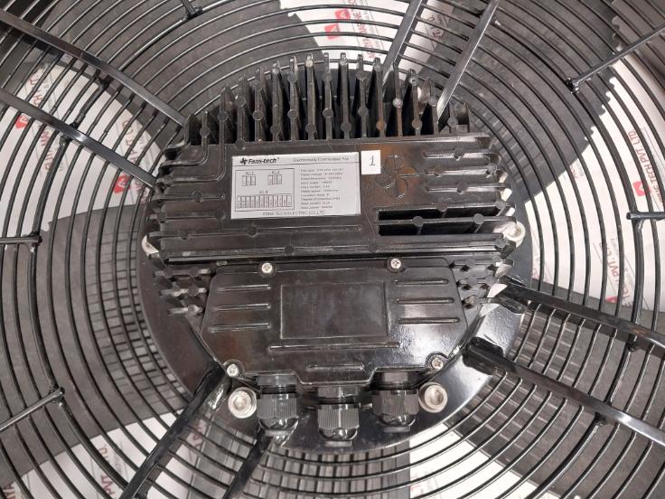 Fans-tech Electronically Commutated Axial Fan P/N Vt910F5-150-001