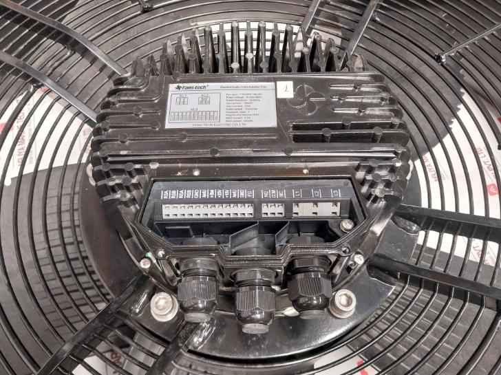 Fans-tech Electronically Commutated Axial Fan P/N Vt910F5-150-001