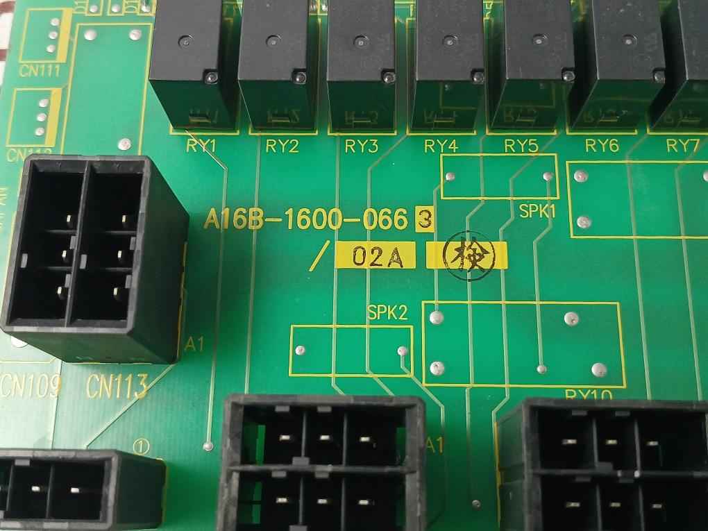 Fanuc A16b-1600-0663/02a Control Systems A320-1600-t662/04