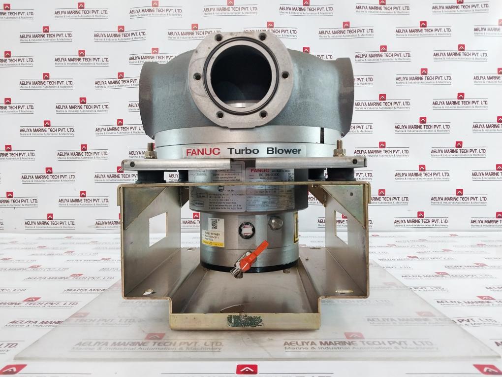 Fanuc B0.3H/60000 Spindle Motor W/ A06B-0977-b901 Turbo Blower Unit 190V
