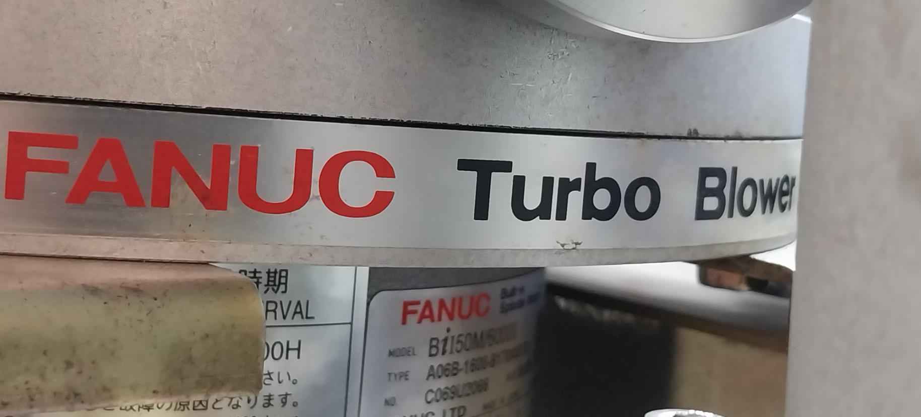Fanuc Bii50M/60000 3-ph Turbo Blower W/ Built-in Spindle Motor 2 Pole 6.0 Kw 26A